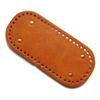 Oval Leather Crochet Bag Base - Hardened Handmade DIY Woven Bag Bottom Plate