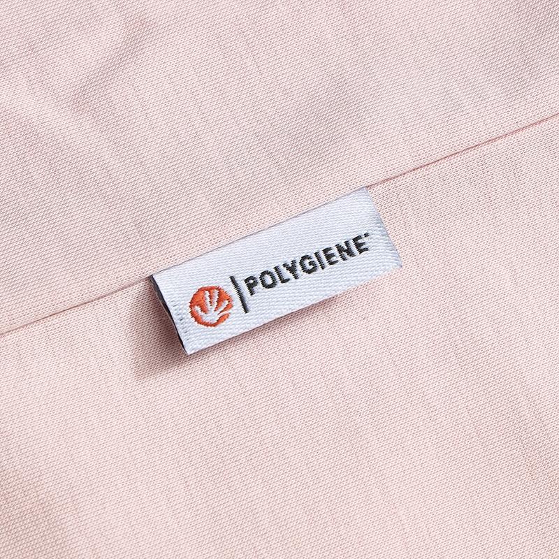 FILA White Fashion Simple Classic Casual Versatile Comfortable Brand Logo Knitted Short Sleeve Polo Shirt Men tops Orange Gray Pink F51M623101FPK