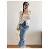 Fashionable Lightweight V-neck Cardigan - Transparent Summer Long Sleeved Shawl, Women's Casual Sexy Style, Elegant Cardigan