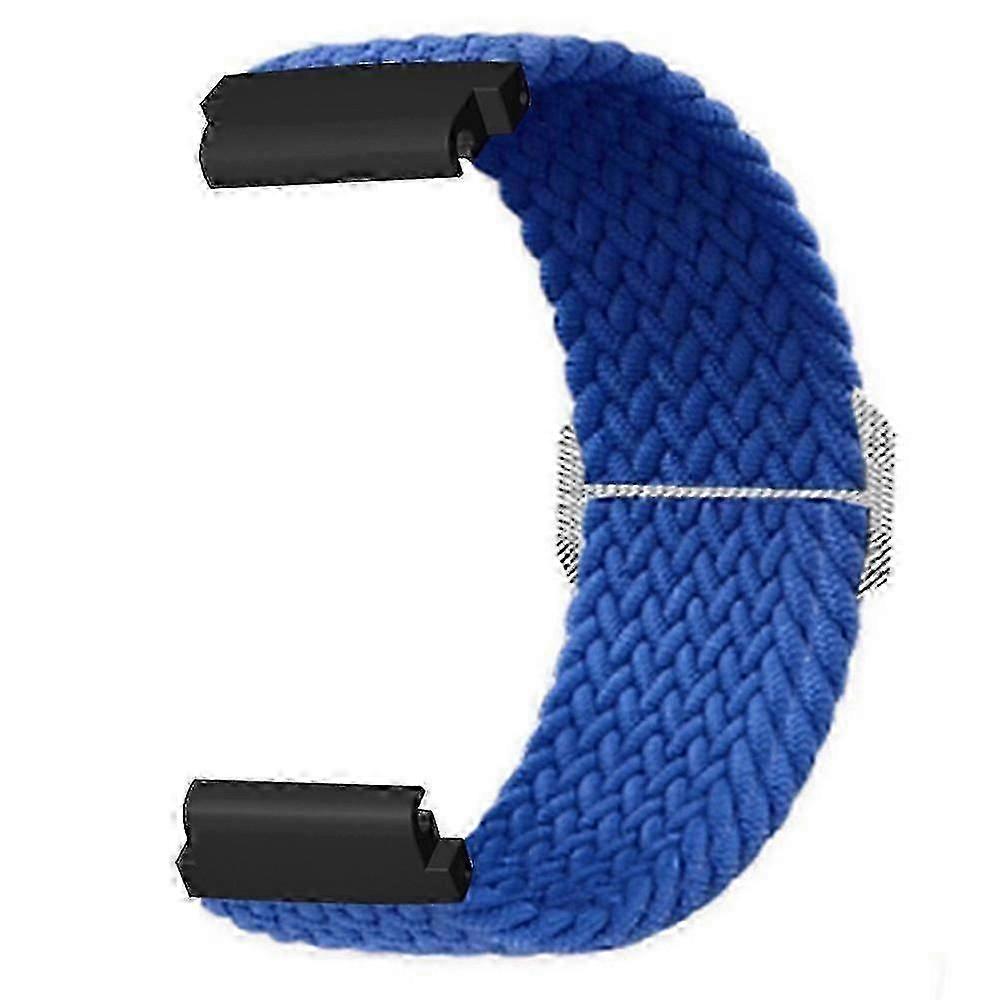 Stretchy Nylon Watch Strap Sport Wristband For Garmin Fenix 7S / 6S / 5S, with 20mm PC Connector JKW