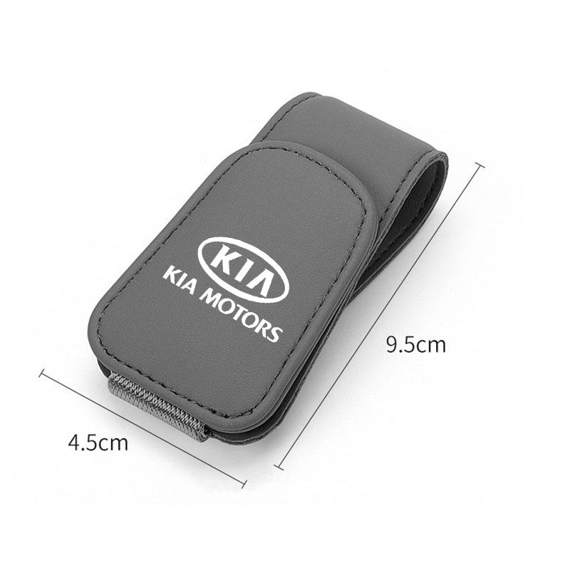 Car Glasses Clip Sun Visor Hanger Clip Ticket Card Clips For Kia Sportage Cerato Optima K2 K3 K4 K5 Rio Picanto Soul Accessories