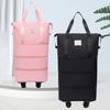 Luggage Bag with Multiple Compartments Large Capacity Waterproof Tear-Resistant Expandable Duffel with Removable