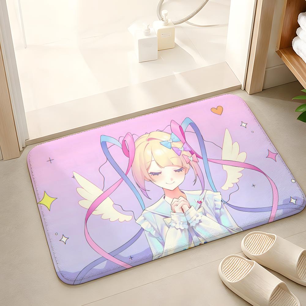 Needy Streamer Overload Floor Mat Floor Mat Soft Flannel Non-Slip Door  Rug for Living Room
