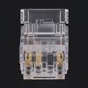 10pcs 10mm COB Light Strip Connectors Transparent LED Strip to Wire Connectors  Office Use
