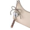 Stainless Steel Lip Balm Bag Key Chain Silver Color Lip Balm Keychain
