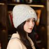 Autumn and Winter Hats Women's Wool Hats Warm Windproof Knitted Hats Windproof Hats
