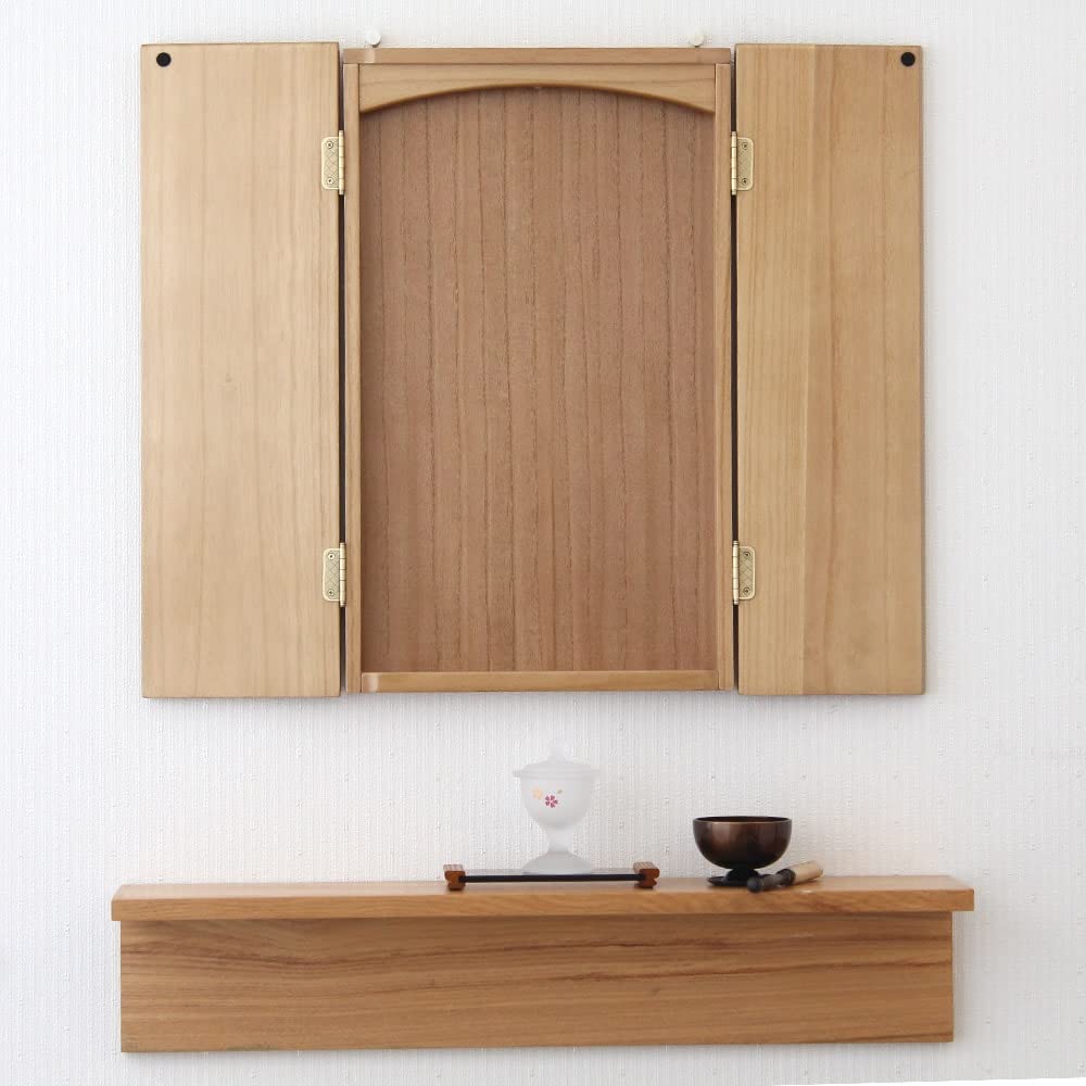 Soka Gakkai Wall Hanging Buddhist Altar Air Light Color Ultra Light Buddhist Altar New Member New Life SGI Shaped Wood Not [Special Available]