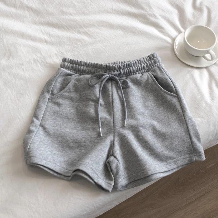 Women's High-Waist Casual Sports Shorts - Slimming, Elastic, Versatile Summer Wear