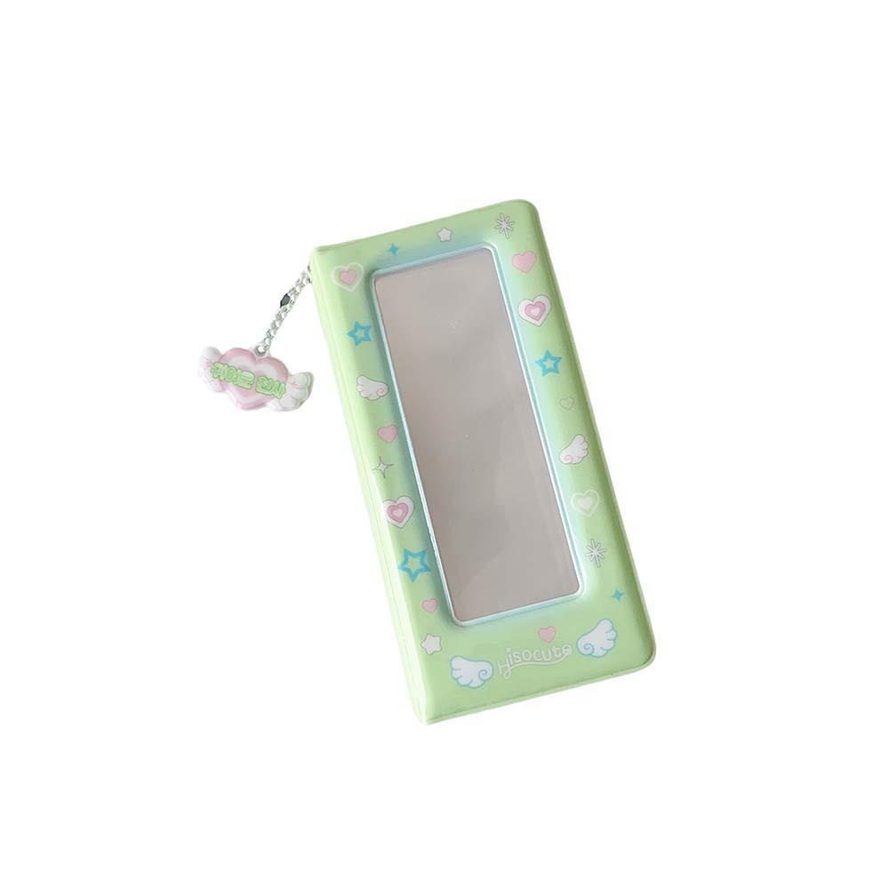 Love Heart ID Photo Photocard Frame PVC Card Cover Idol Card Display Protector  Student Friends