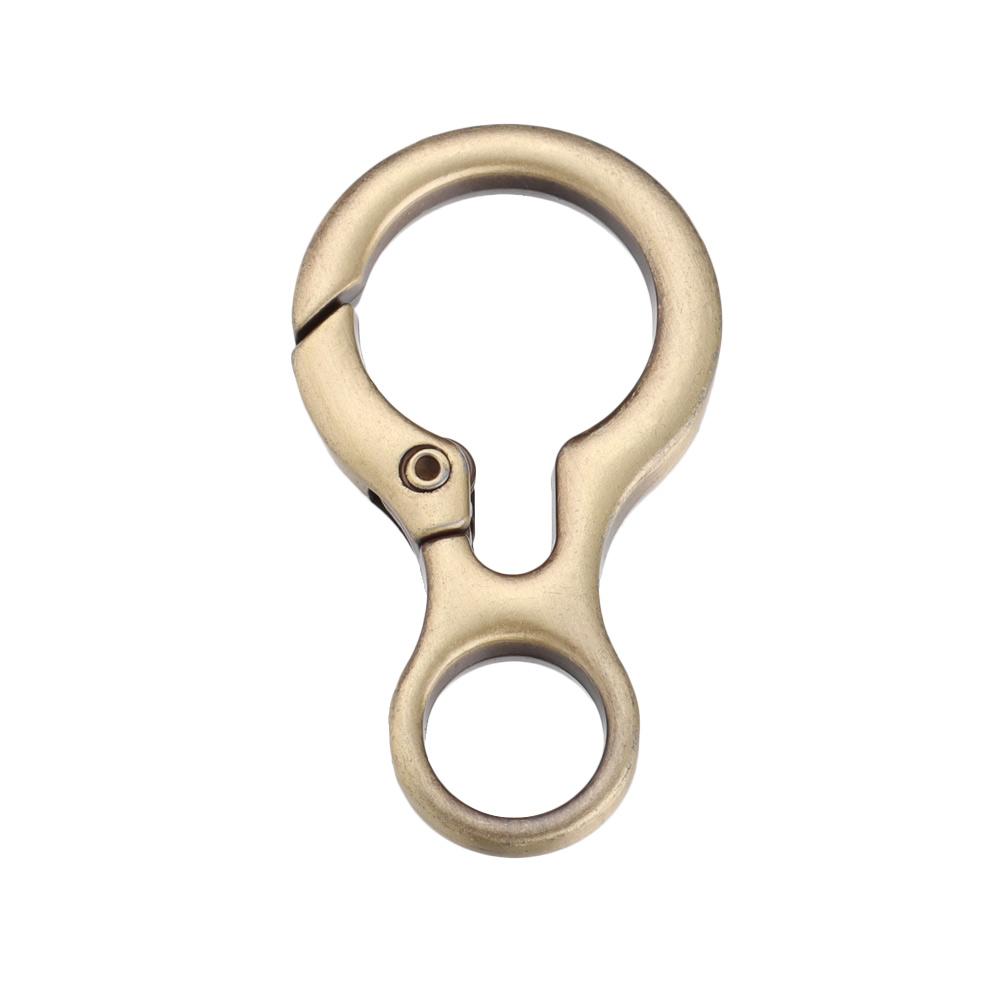 

gold silver 8-Word Push Trigger Plated Gate Spring O-Ring Buckles Bag Belt Buckle Carabiner Purses Handbags Snap Clasp Clip бронзовый