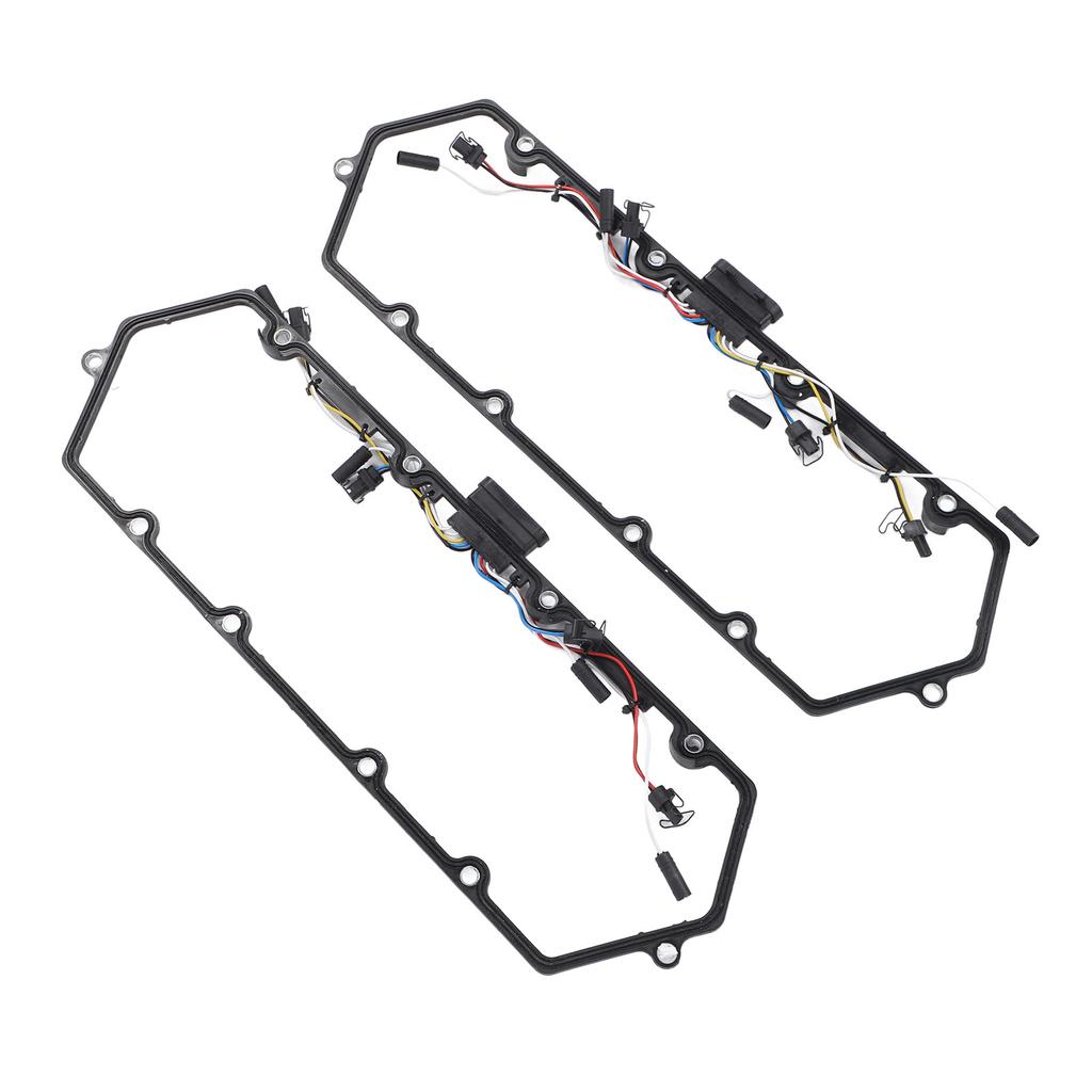 Valve Cover Gaskets Harness Set with Glow Plugs Relay F4TZ12A342BA for E‑250 E‑350 7.3L Powerstroke Diesel Engines