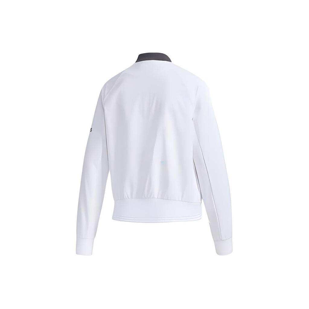 Adidas Woven Bomber Jacket Unisex Outerwear White FM9314