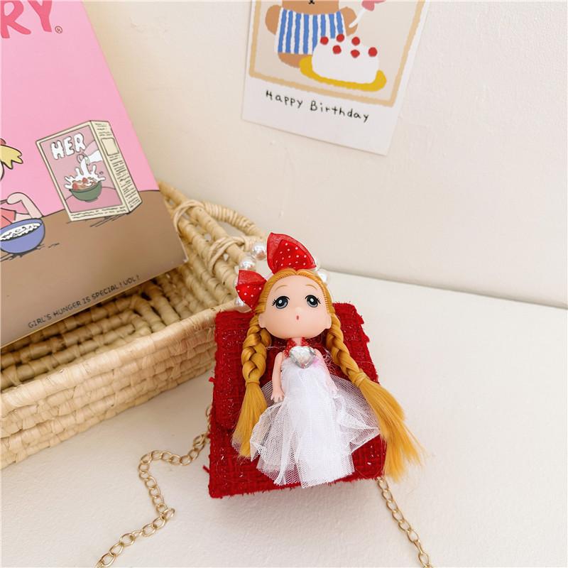 And Adorable Red White Cartoon Bag For Young Girls Light And Breathable Design For Adventures Everyday