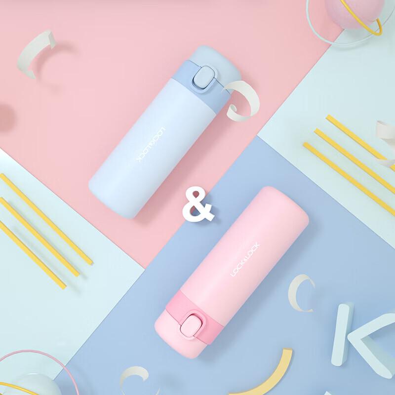 LOCK&LOCK Yafen 300ml Pop-up Stainless Steel Thermal Bottle