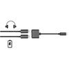 2 In 1  Audio Charging Adapter To Earphone AUX Cable for Listening Music Charging Converter Compatible with  iOS Devices