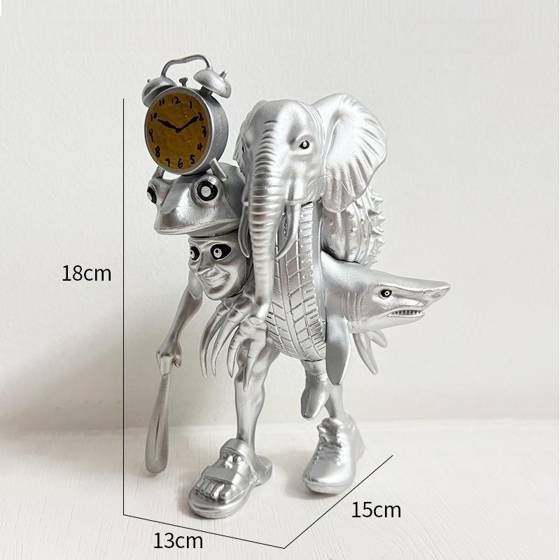 34 Style Italian Brainrot Figures Toys Tung Tung Tung Sahur Tralalero Tralala Anime Action Figurines Ornament Ornaments Decor