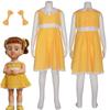 Toy Gabby Cosplay Dress Costume Beast Kingdom Gaby Yellow Dresses Hoodie Kids Story Pants Girls Sweater Cartoon Woody Fancy