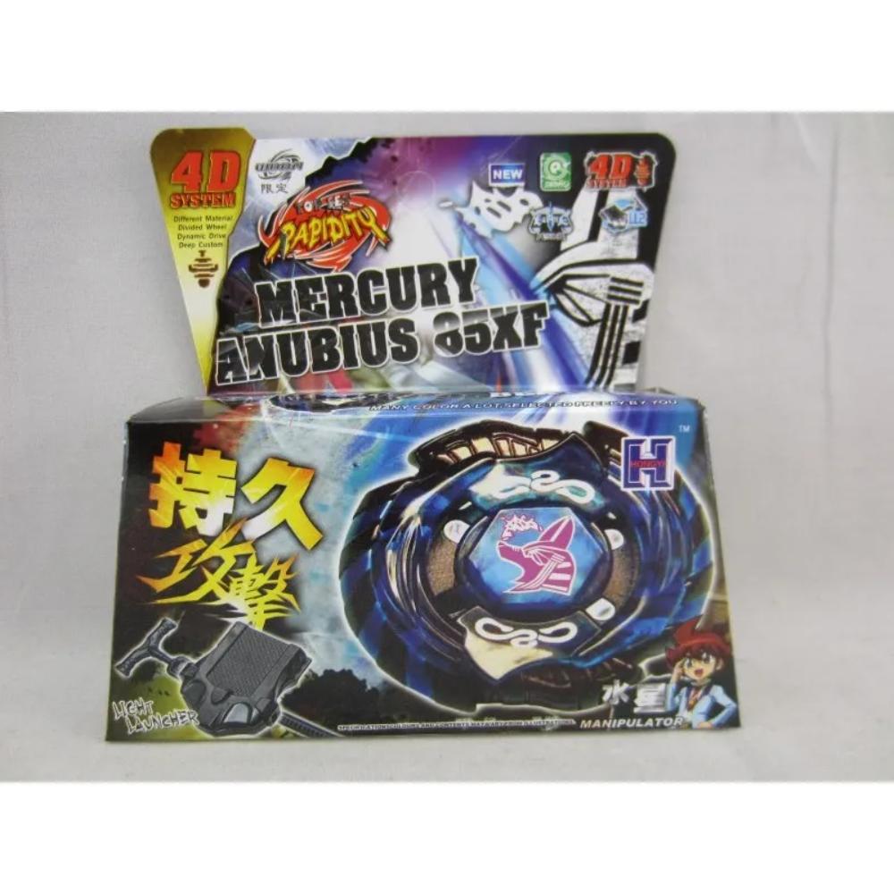 Takara Tomy 4D Metal Fusion Spinning Top Set With Launcher, Battling Gyro Toy, Interactive Gift (Random Parts)