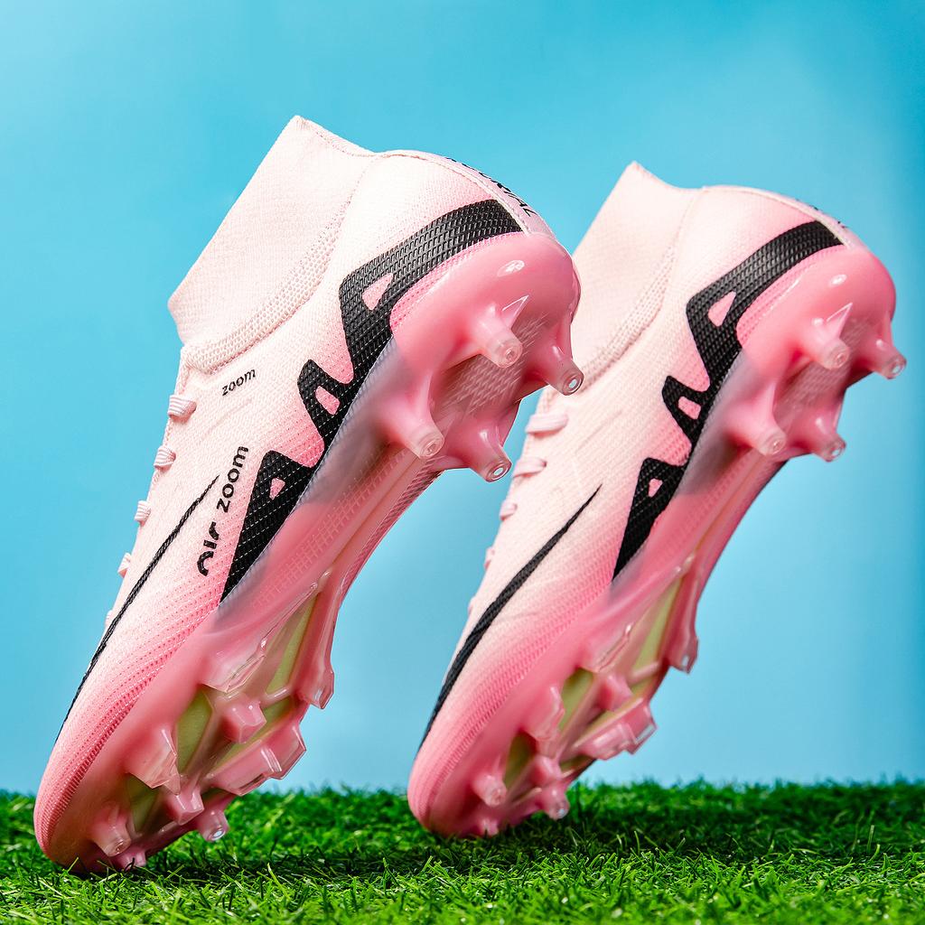 New popular children's outdoor training football shoes, sports long nails, broken nails, football shoes manufacturers can 2025