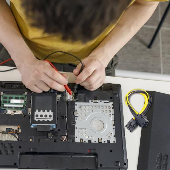 Graphics Card Power Pin Female To Cable 6 8 Pin Male PCI Express