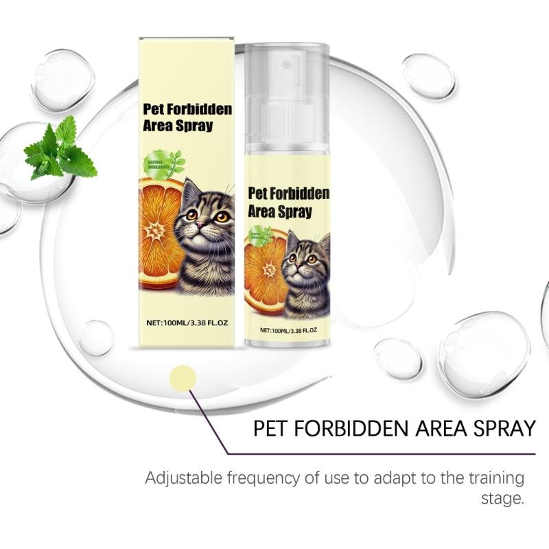 Katzenabwehrmittel für Innen und Außen, Effektive Kratzstopper für Katzen Trainingshilfe für Möbel Sofas Katzenabwehr Sprays