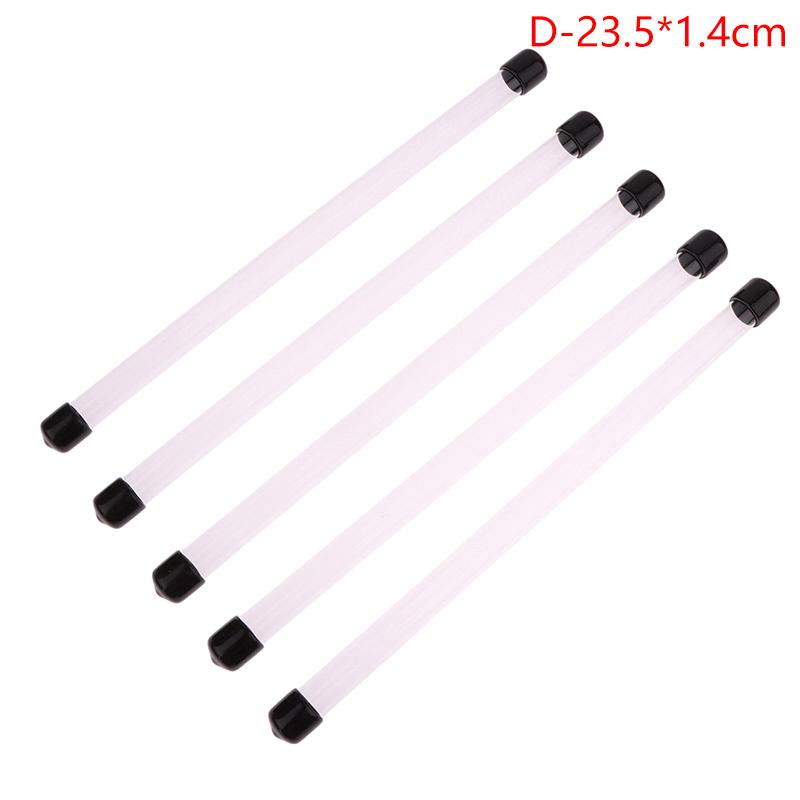 5Pcs Transparent Acrylic Incense Tube 1g/2g/4g/10g Incense Sticks Barrel Package Storage Box