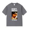 ARC Raiders Dont Shoot I M Friendly Funny Chicken Meme T Shirts Unisexs Women Summer Fashion Oversized Cotton Tshirt Gamer Fans