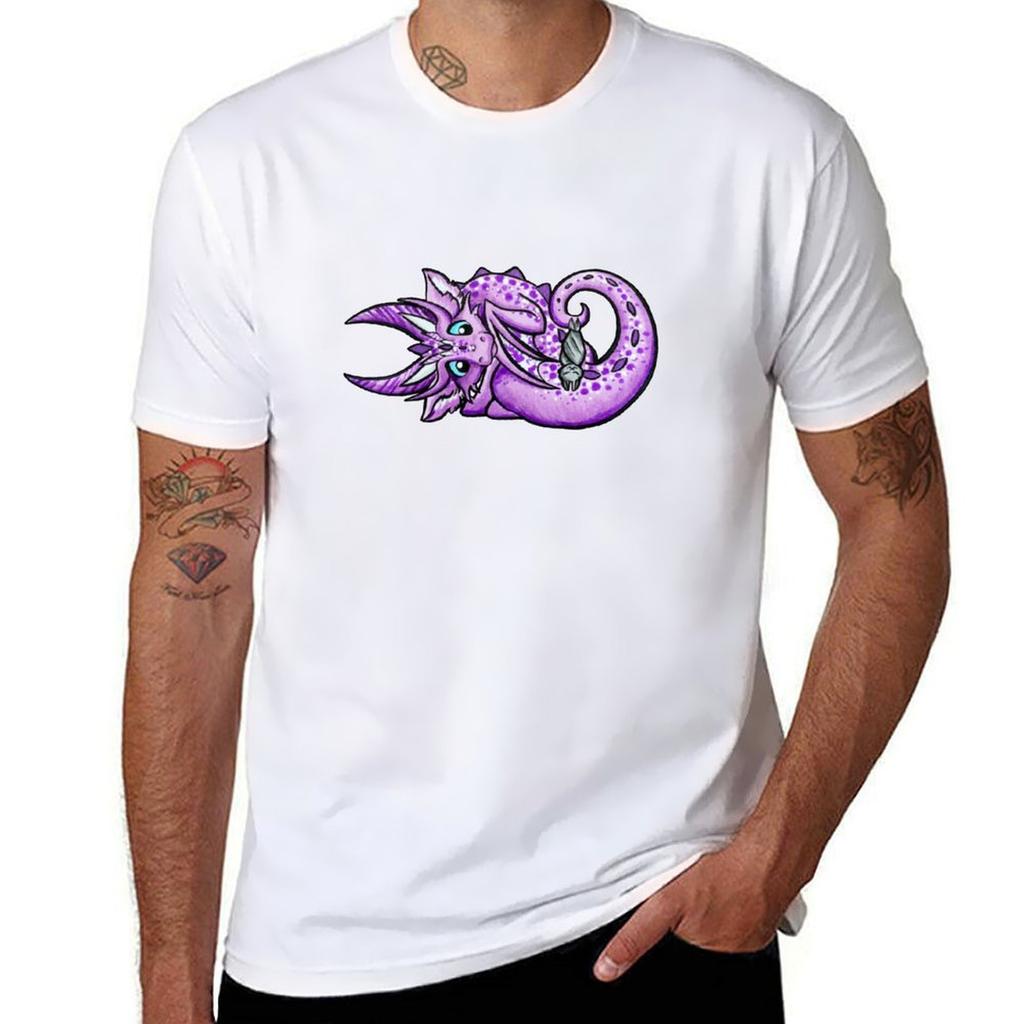 Dragon with Bat Friend TShirt Quick Dry Training Short Sleeve Tee