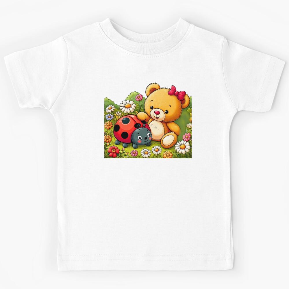 Ladybug and Baby Bear Kids T-Shirt 130