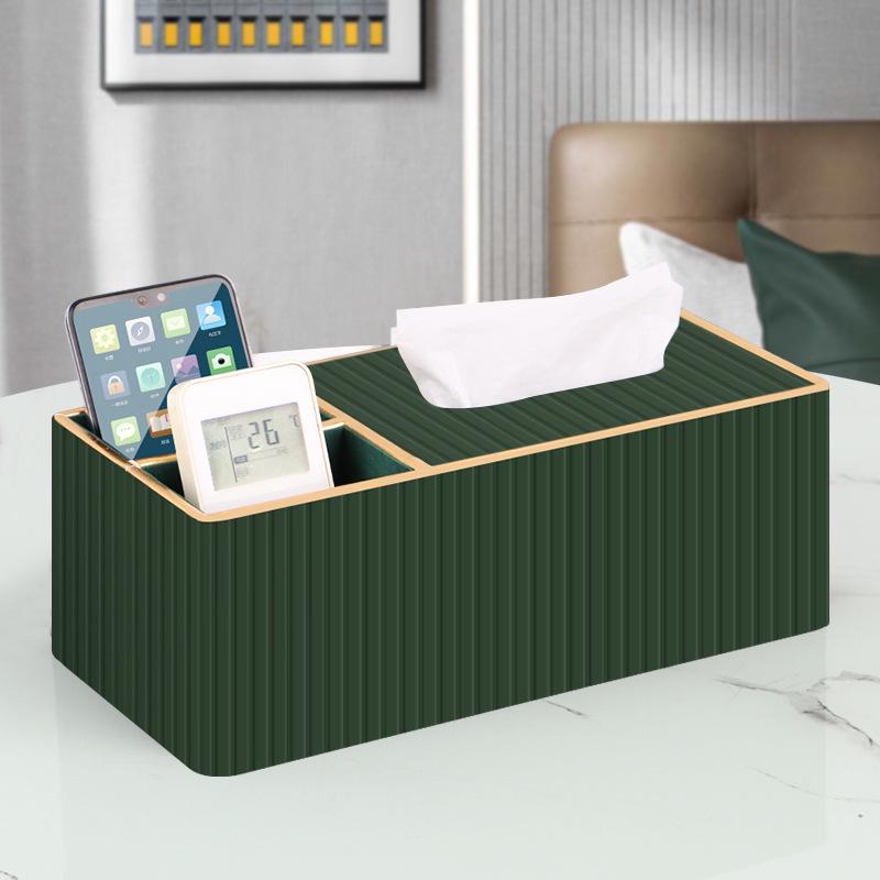 Luxusní Moderní Krabička na Kapesníky - Elegantní Design pro Domácí Dekor