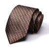 Tie Tie Polyester Silk Tie 8Cm Business Men'S Dress Wedding Studio Tie