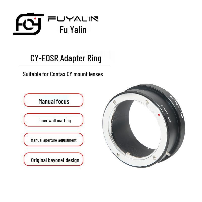 CY-EOS R Adapter: Compatible with Contax CY Lenses for Canon EOS R RF Full-Frame Mirrorless Cameras