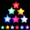 Pack of 6 Glowing Bracelets Fun Light Up Wristbands Bright LED Glowing Bracelets with Star for Kids and Adults Party Fun