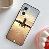 Aircraft Plane Airplane Case For OPPO Reno 7 8 6 5 4 Lite 8T 4Z 5Z 11 F 10 Pro OPPO Find X6 X5 Pro X2 X3 Neo Cover
