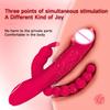 3-in-1 Female Masturbation Vibrator Vibrating AV Masturbator G-Spot Vagina Anal Climax Massager Waterproof Dildo Adult Sex Toys