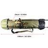 Waterproof Fishing Rod Bag Multifunctional Foldable Cylindrical Multiple Pockets F86 Storage Bag