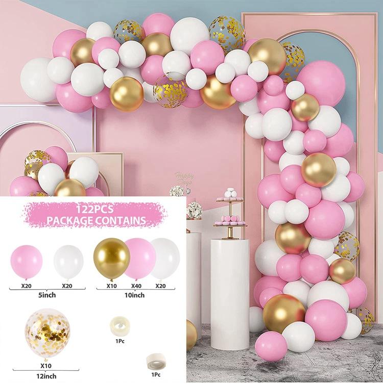 Balloon Chain Set Confession Engagement Balloon Set Opening Birthday Scene Arrangement Balloon