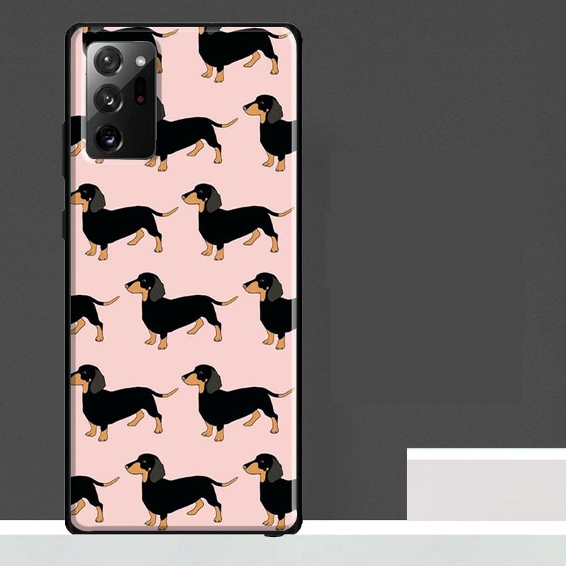 Dachshund Sausage Dog Case For Samsung Galaxy S25 S24 S23 Ultra S9 S10 S20 S21 S22 Plus S23 FE S25 FE Phone Cover