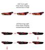 RGB LED Taillight Assembly for 18-23 Camry: Includes Daytime Running, Brake, and Turn Signal Lights