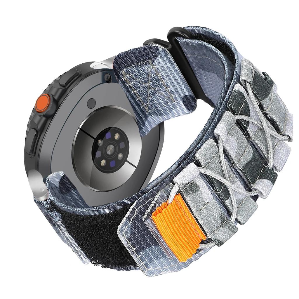 Nylon Travel Loop Band for Samsung Galaxy Watch 8 Ultra 2 Correa Sports Wrist Bracelet for Samsung Galaxy Ultra 47mm Accessories