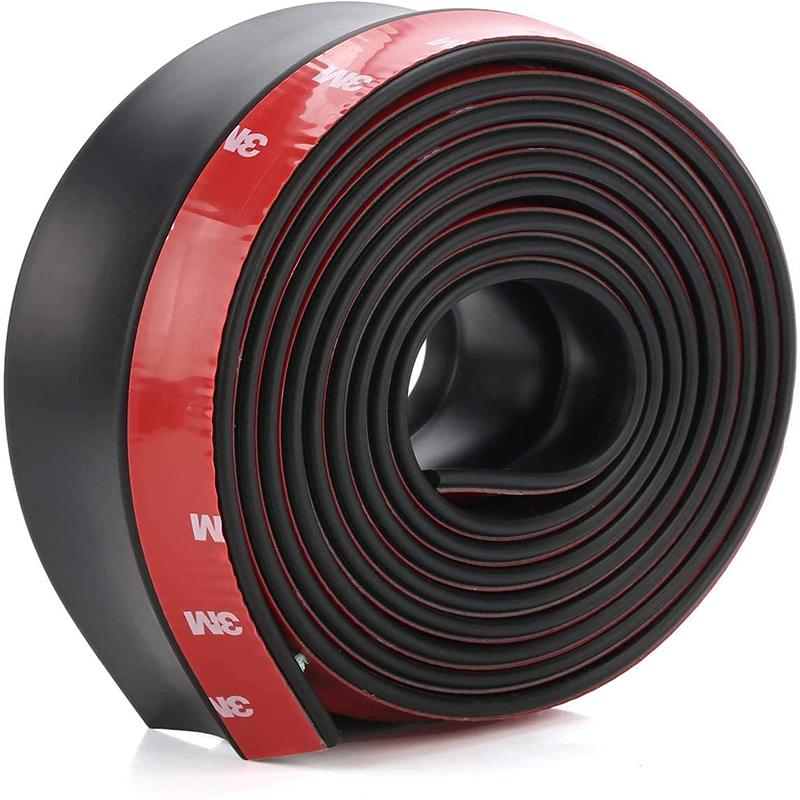 Bil Frontstötfångarläpp Gummi Universell Stötfångare Anti-Rep Skydd Stötfångarläpplist Bil Sidokjol Bil Bil Frontstötfångare