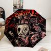 Rock Metal Music Band Collage Umbrella 8-Frame for Travel, Camping, Casual Lightweight Portable Umbrella, Essential for Every Family Holidays Gift