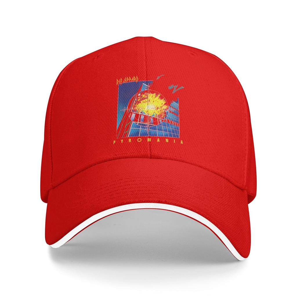 Summer Def Leppard Pyromania Baseball Cap Outdoor Sports Casual Design Sun Trucker Hat Unisex Men Sunscreen Snapback Cap