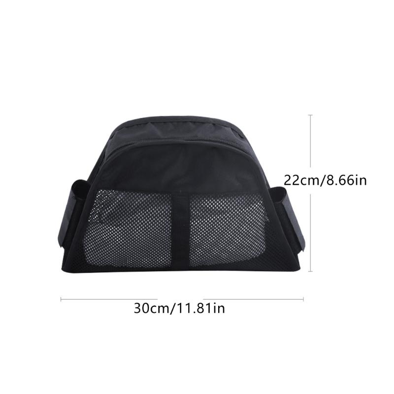 Large Capacity Hanging Diaper Bag Case For Baby Strollers Waterproof Easy Attach Nonslip Compact Storage Solution