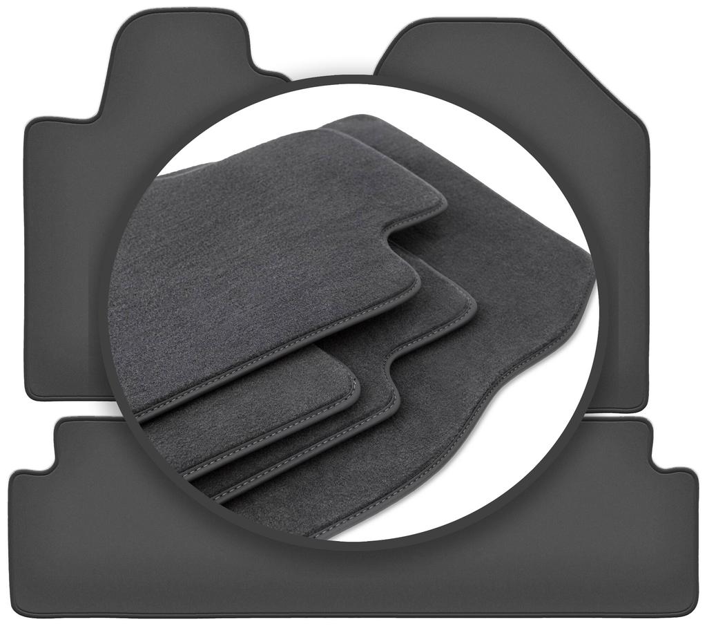 Premium car mats for: Toyota Corolla Verso II minivan (2004-2009)