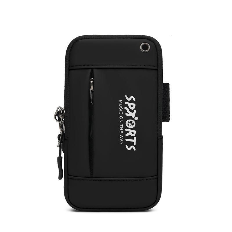 Cross-border Outdoor Sports Running Mobile Phone Bag Mini Lightweight Change Key Men's Women's Portable Wrist Arm Polyester