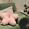 Pink Plush Pillow Cherry Blossom Floor Seat Cushion Kawaii Tatami Cushion  Photo Decorations
