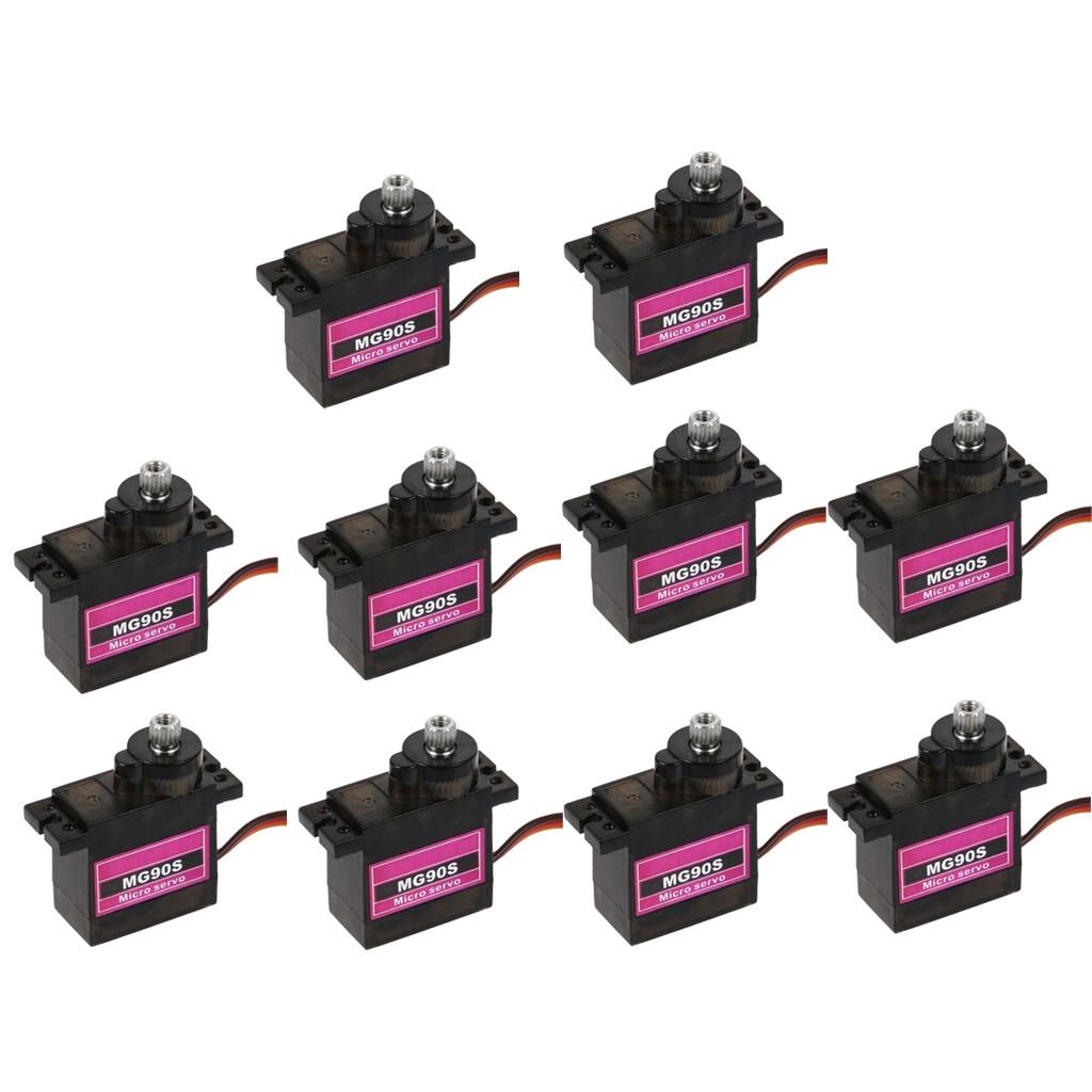 

5PCs Micro Metal Gear 9g Servo for RC Plane Helicopter Car 4.8V- 6V