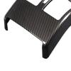 Car Carbon Fiber Texture Rear Air Condition Air Outlet Vent Frame Cover Sticker Trim For Mercedes Benz C Class W204 2008 - 2013