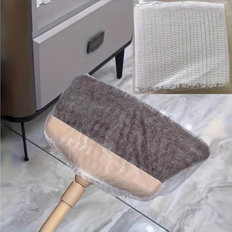 Disposable Broom Cover Net Non Woven Cleaning Cloth Ground Hair Cleaning Cover Electrostatic Adsorption Hair Dust for Floor Mop